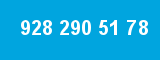 928 290 51 78 928 290 51 78